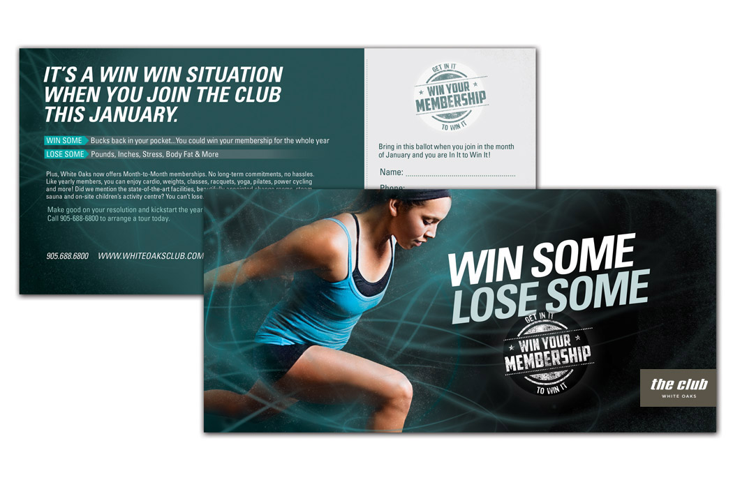 fitness club direct mail