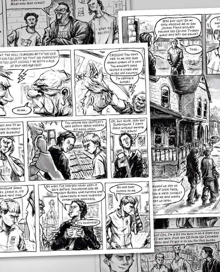 graphic novel pages